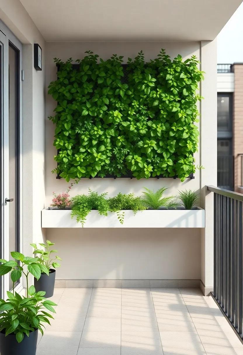 Creating Privacy ⁢With Lush Herb Walls On ⁣Small Balconies