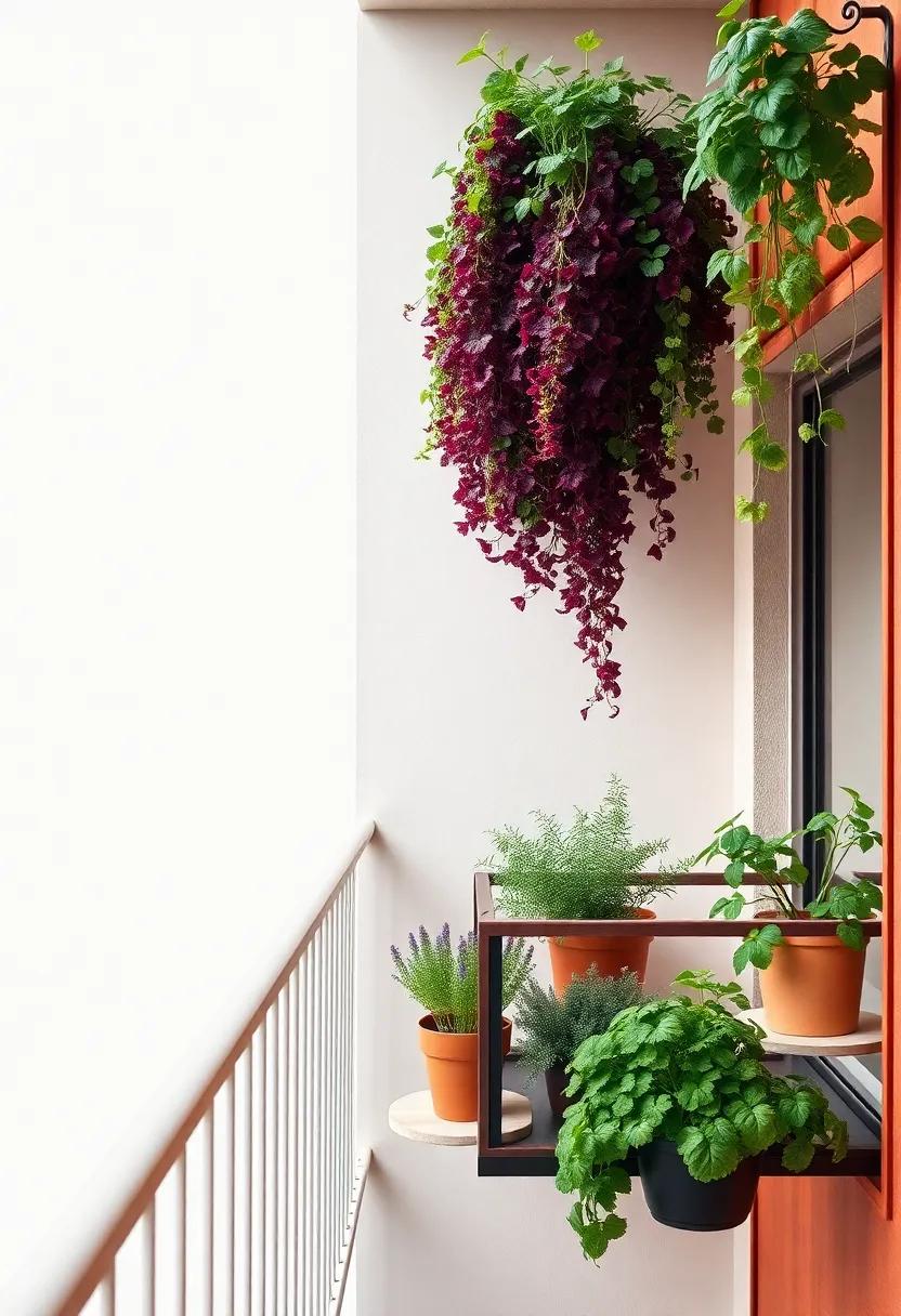 Embracing Color And Texture With Herb‍ varieties On Balconies
