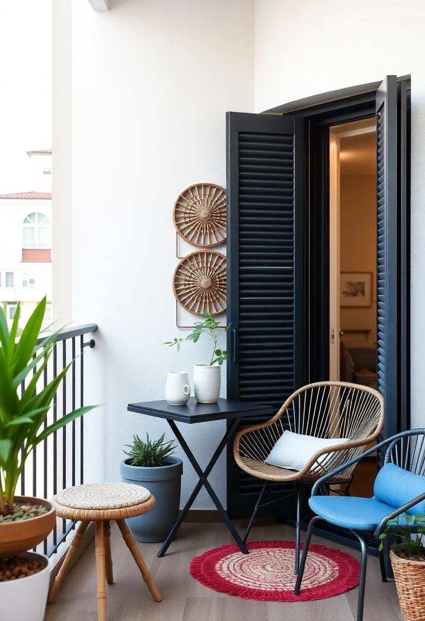 Artistic Wall Decor That Adds Personality to Your ⁣Tiny Balcony