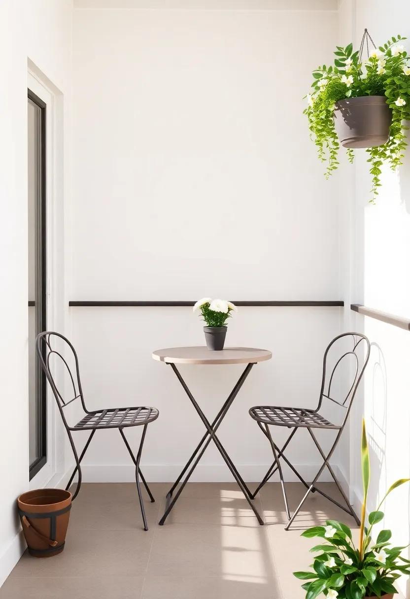Charming Bistro Sets⁤ Perfect for⁢ Intimate​ Balcony‌ Dining Experiences