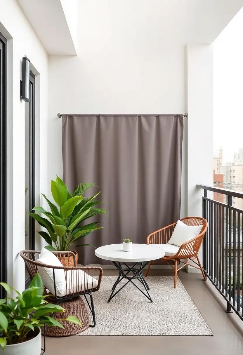 Chic ‌Privacy Screens ‌That Make Your Balcony feel More Inviting