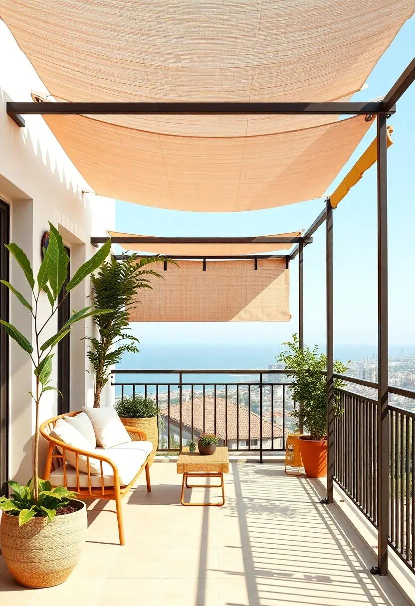 Enchanting Canopies ‍That Offer Shade and Style for Your ​Balcony