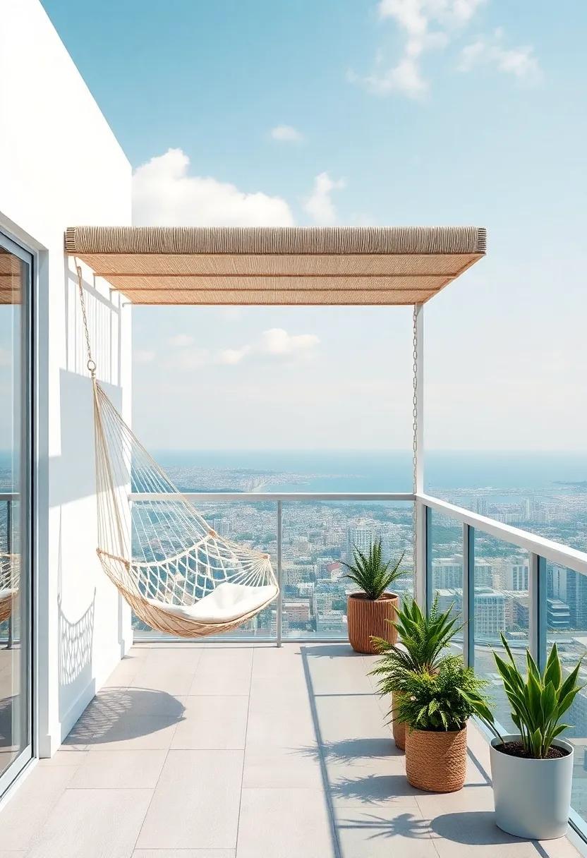 Inviting Hammocks That Create a‍ Relaxation‍ Zone in the Sky