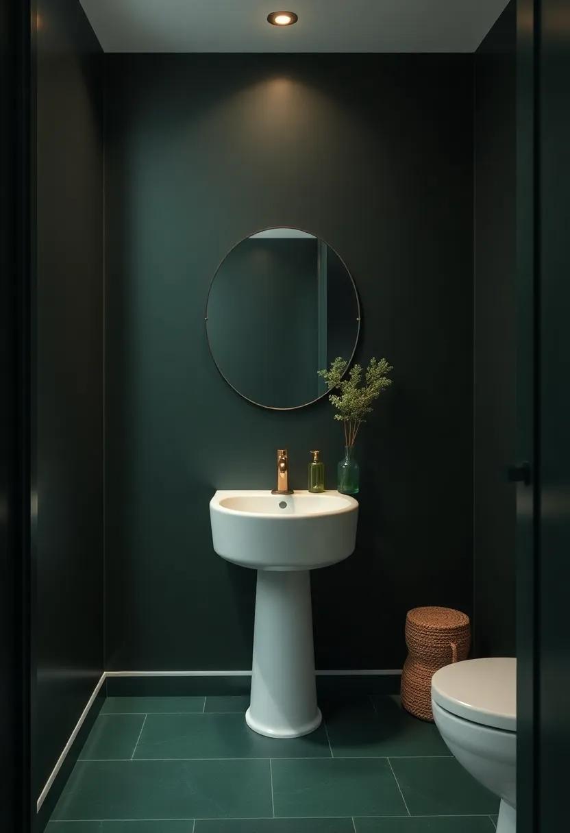 Use rich emerald green for a refreshing, nature-inspired ⁢feel that⁣ invites tranquility