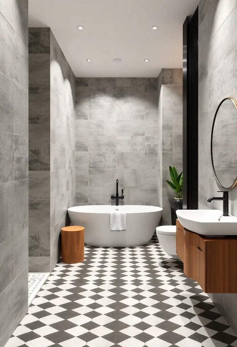 Black and white Checkerboard Pattern for Timeless Contrast