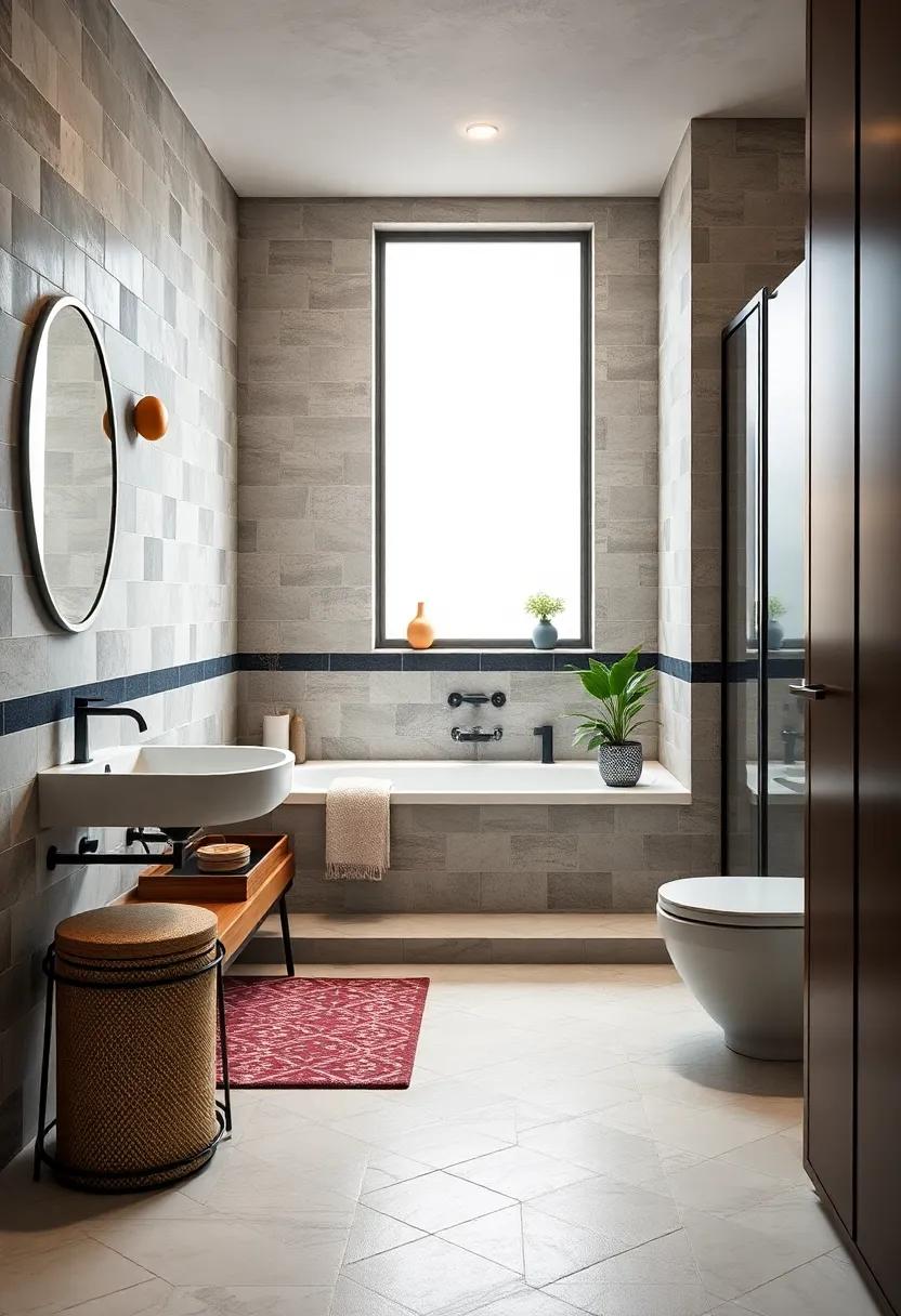 Subway Tiles with Dark ⁢Grout for a‌ Classic Yet Modern Appeal