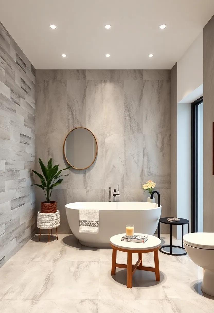 Vertical Stack Subway Tiles to Make Ceilings Appear Taller