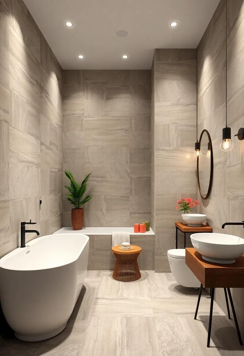 Wood-Look⁤ Porcelain Tiles for Warmth Without Compromise