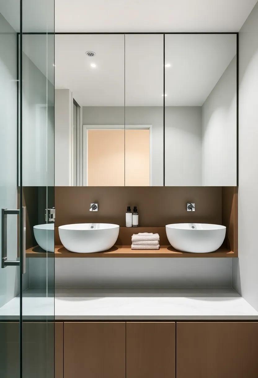 Innovative Storage: Discovering Hidden⁢ Compartments in Mirrored ⁤Cabinet Designs