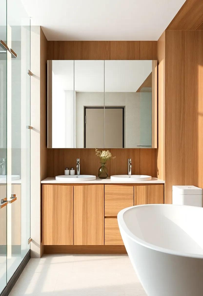 Mixing Elements: ‌Combining Glass and Wood for a Unique Mirror Cabinet experience