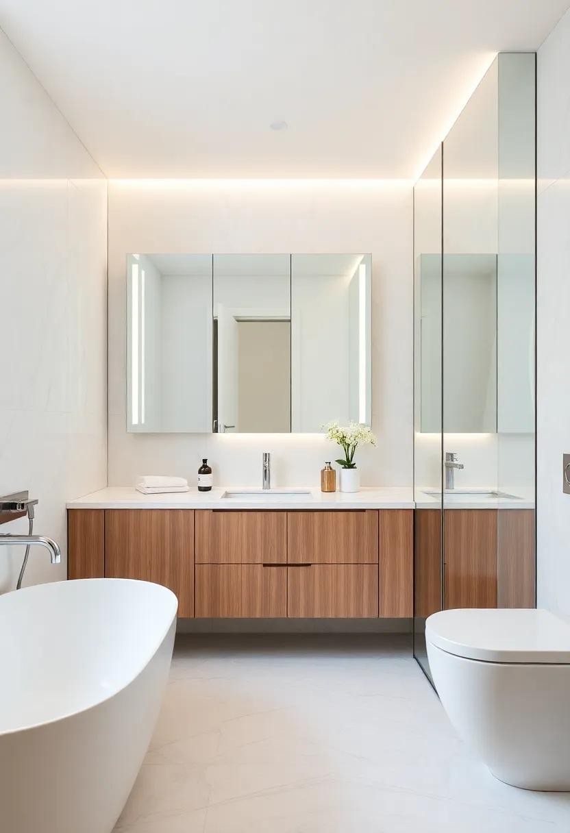 Reflecting‌ Elegance: The Timeless Allure of mirrored Cabinets in Modern Bathrooms