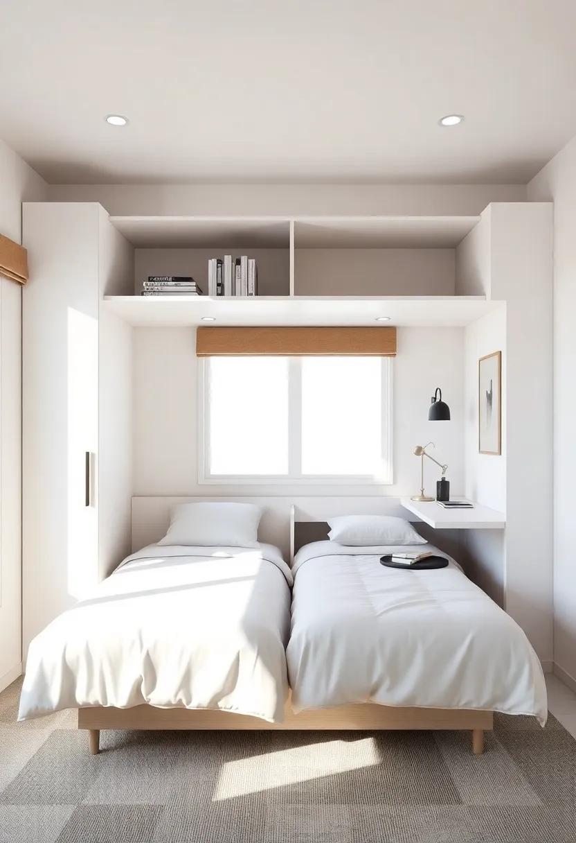 Maximizing Vertical Space⁣ with Murphy Beds for Small ‍Bedrooms