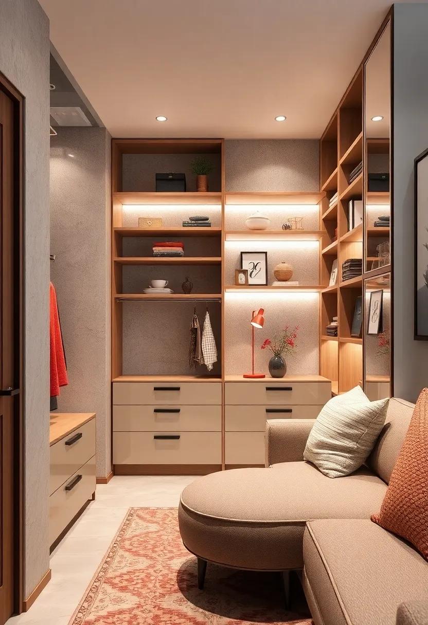 Corner shelving ⁣units are cleverly ⁢integrated to convert‌ awkward ⁢spaces ‌into practical display and⁤ storage⁤ zones