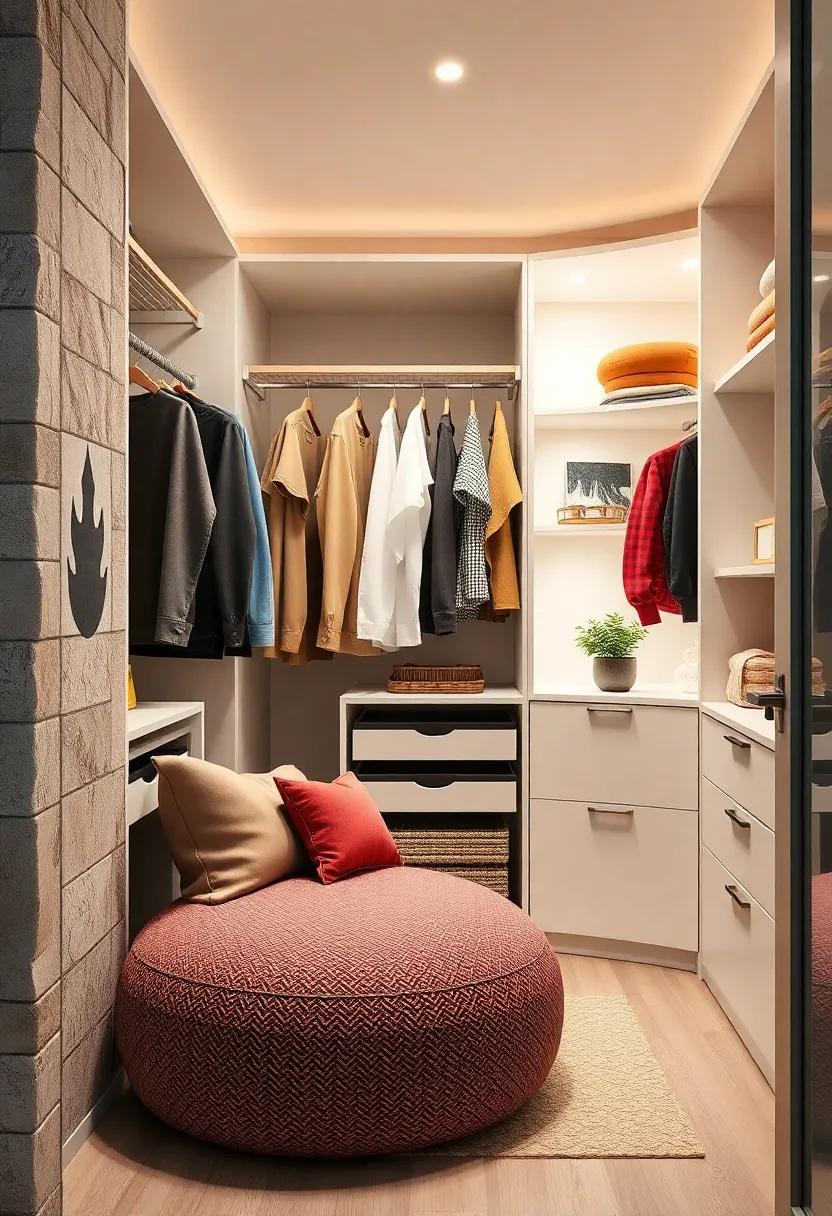 Rotating closet rods increase hanging⁣ capacity and accessibility, especially ​in ⁢corners or awkward nooks within small closets