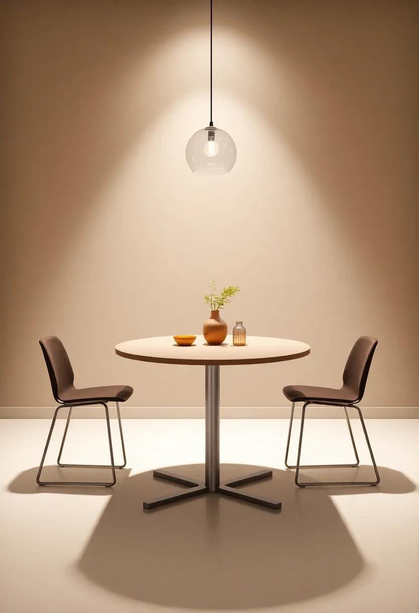 cozy ⁣Lighting Solutions That Complement Chic⁣ Small Dining ⁤Tables