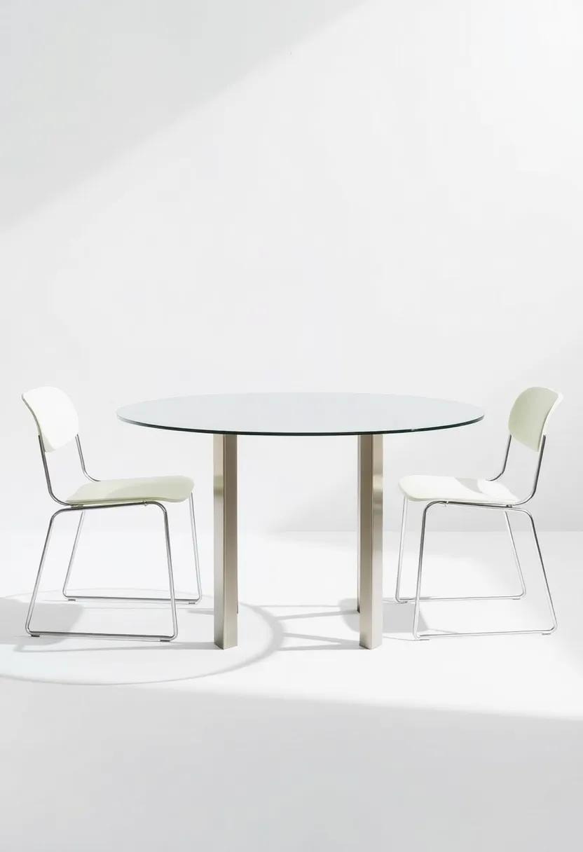 Minimalist Glass ‌Tables That Enhance ⁣light‌ and Airy ‍Dining Experiences