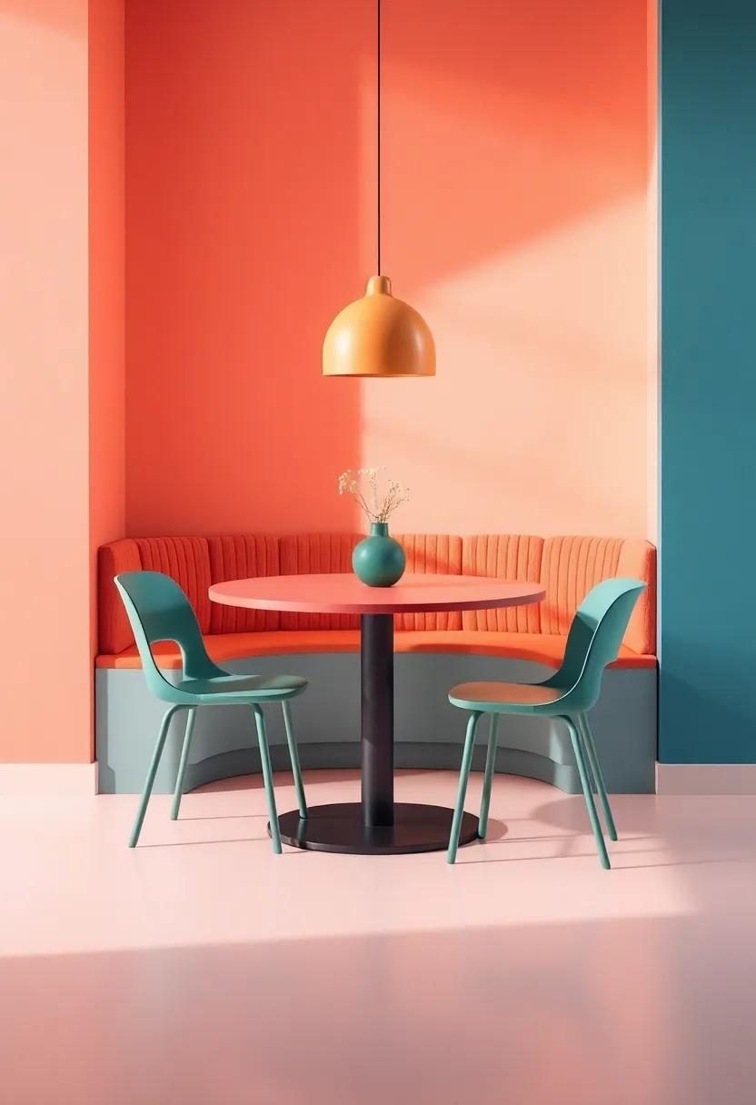 Unexpected Colorful Tables to Brighten Up ‍Your Dining Nook
