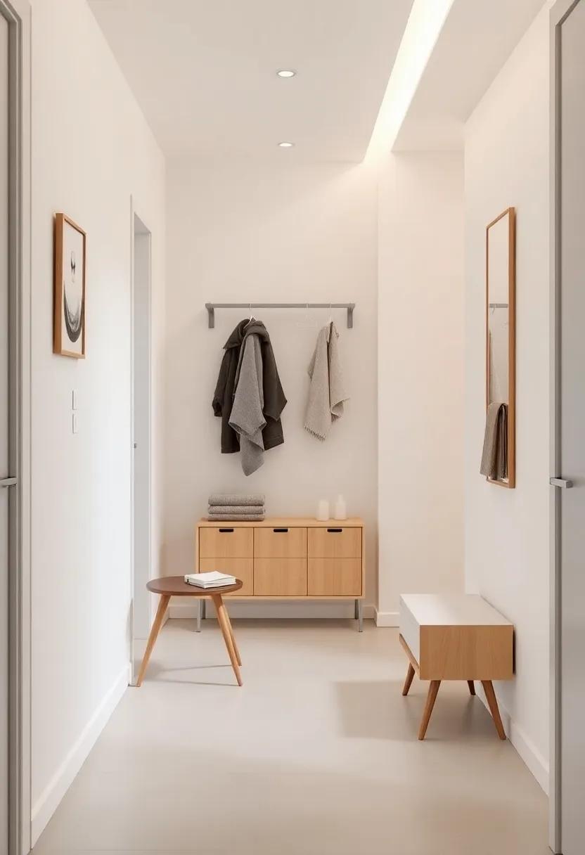 Innovative Folding Furniture ‍for compact Hallway Use