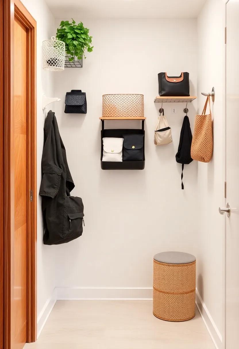 maximize Vertical Space with⁢ Wall-Mounted ‍Organizers for​ Hallways
