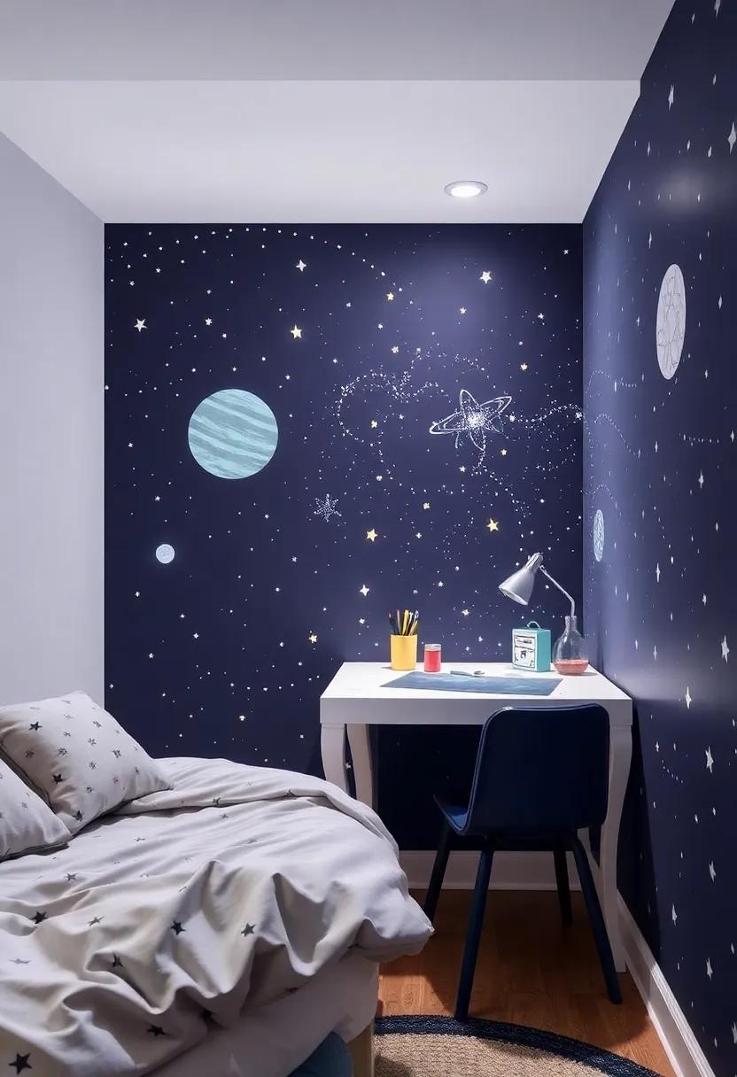 Colorful Corner: A cheerful palette ‌of⁢ pastel​ hues welcomes‌ a cozy corner​ complete with a miniature table, playful⁣ stools, ⁣and an‍ inspiring⁢ collection of art ​books⁢ to spark creativity in young artists