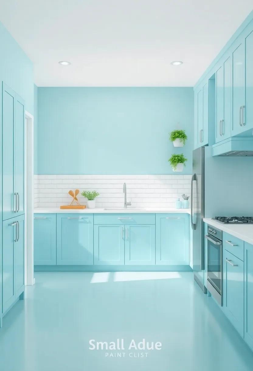Cool Aqua: A bright and refreshing option that brightens ⁤up the⁣ room and pairs beautifully with white cabinetry