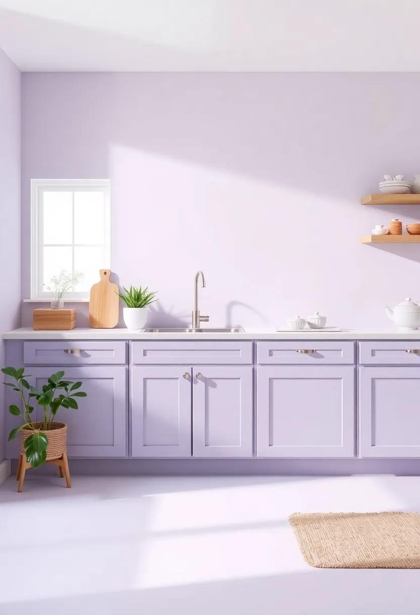 Lavender‍ mist: This gentle, ⁤whimsical‍ shade ⁢adds a playful touch, perfect for ⁢a kitchen with character and charm