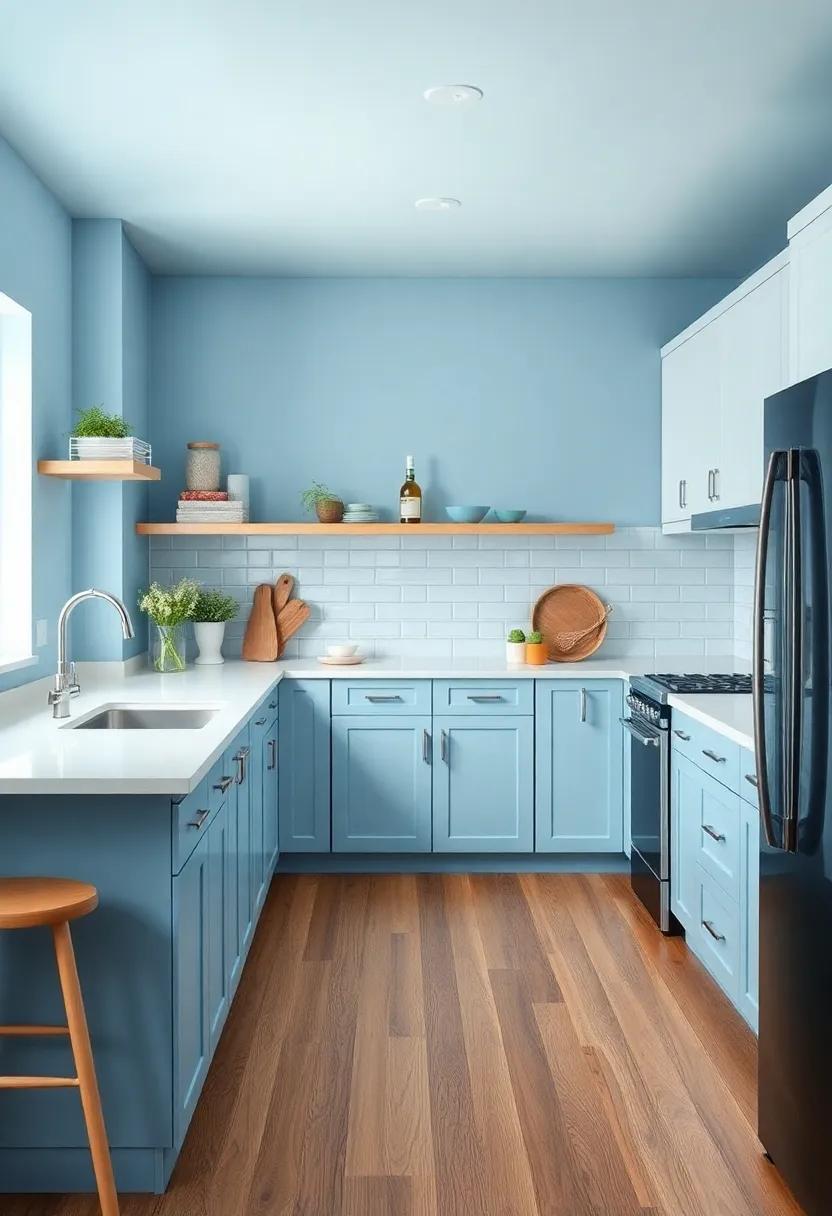 Ocean Blue: Inspired by the ⁤sea, this​ inviting ​shade evokes a ⁢sense of peace and relaxation in even the⁣ busiest kitchens