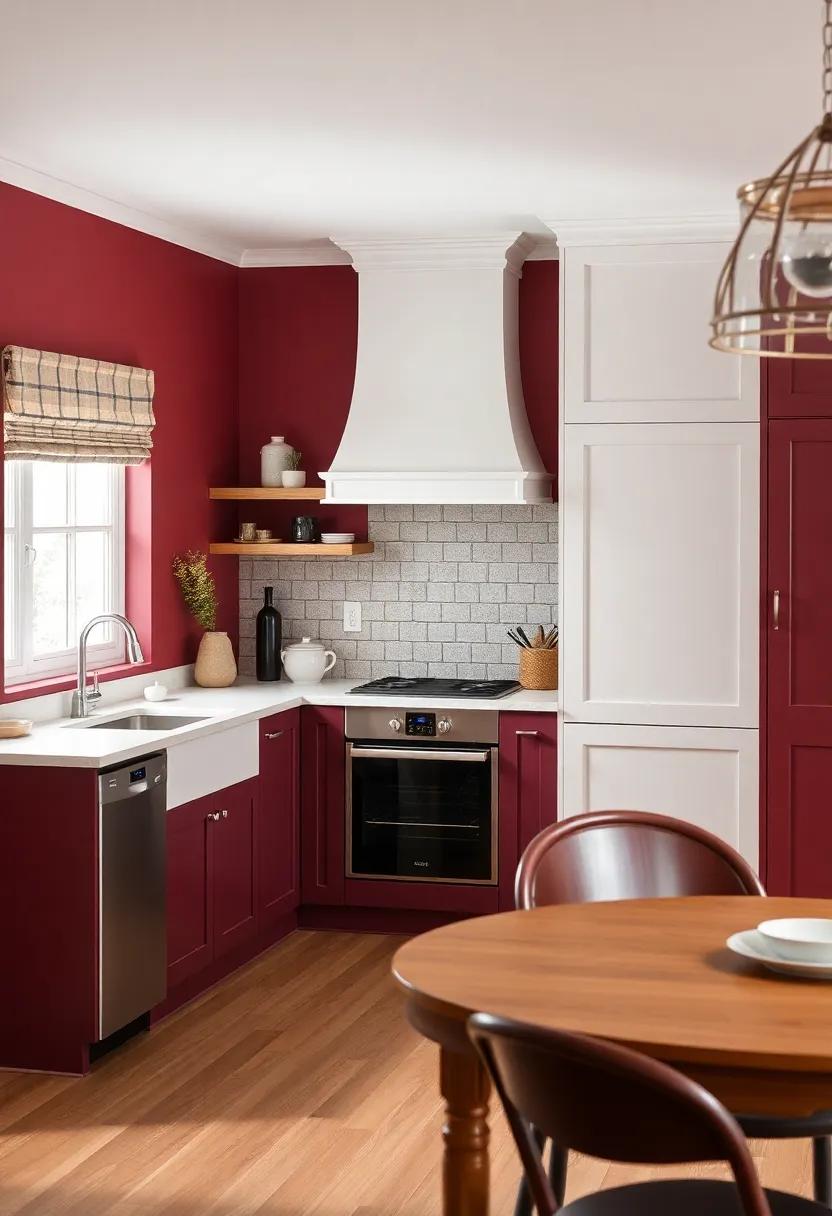Rich Burgundy: ⁢A​ deep, luxurious​ color⁢ that adds a touch of elegance⁤ while maintaining a cozy atmosphere