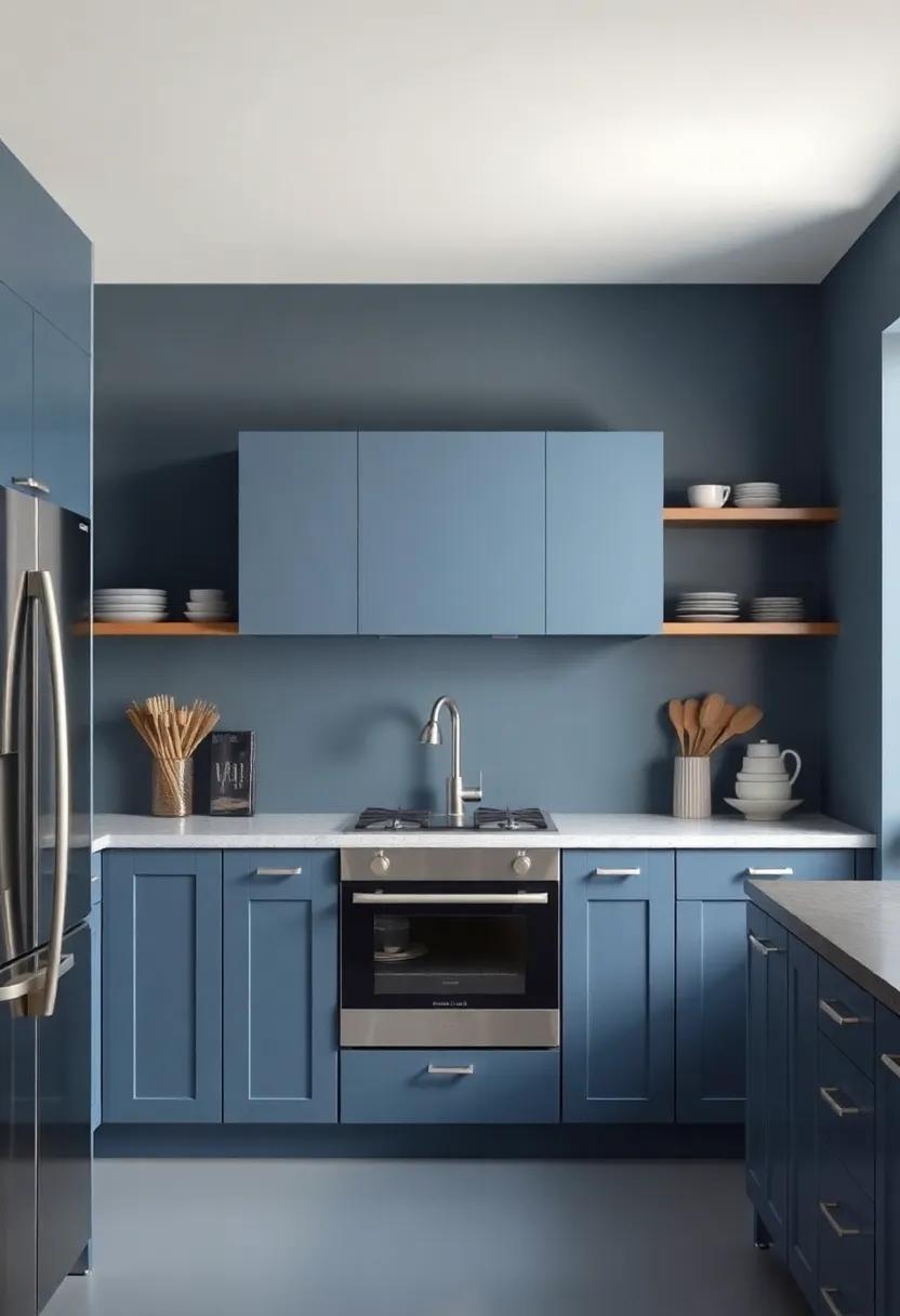 Slate Blue:‌ This deep, muted shade brings sophistication ​and pairs wonderfully ‌with stainless steel appliances