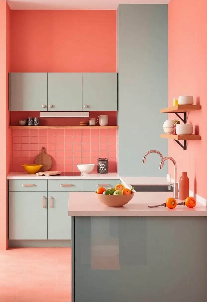 Soft Coral:‍ A lively yet soft choice that can brighten up your space, making ‌cooking feel like a joyous occasion