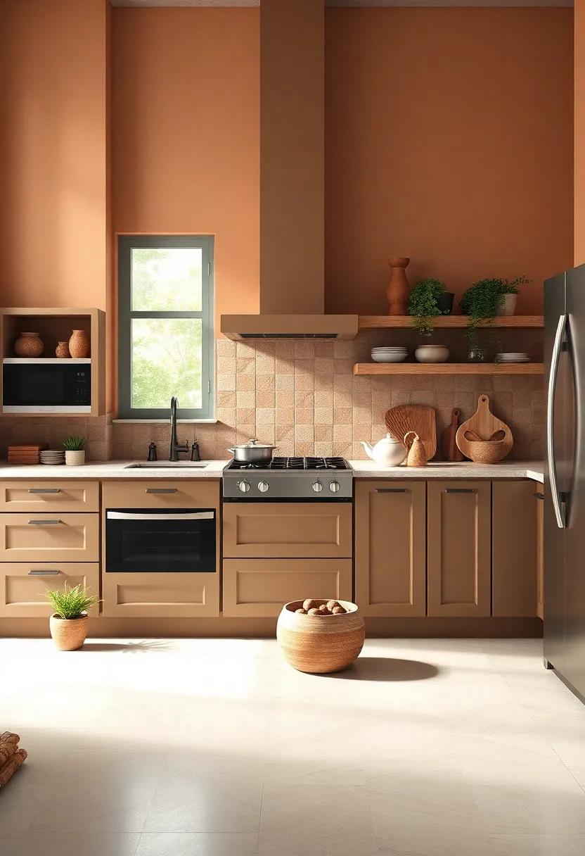 Terra ⁤Cotta: With its warm earthy tones, this color can create a Mediterranean vibe, perfect for kitchens with rustic elements