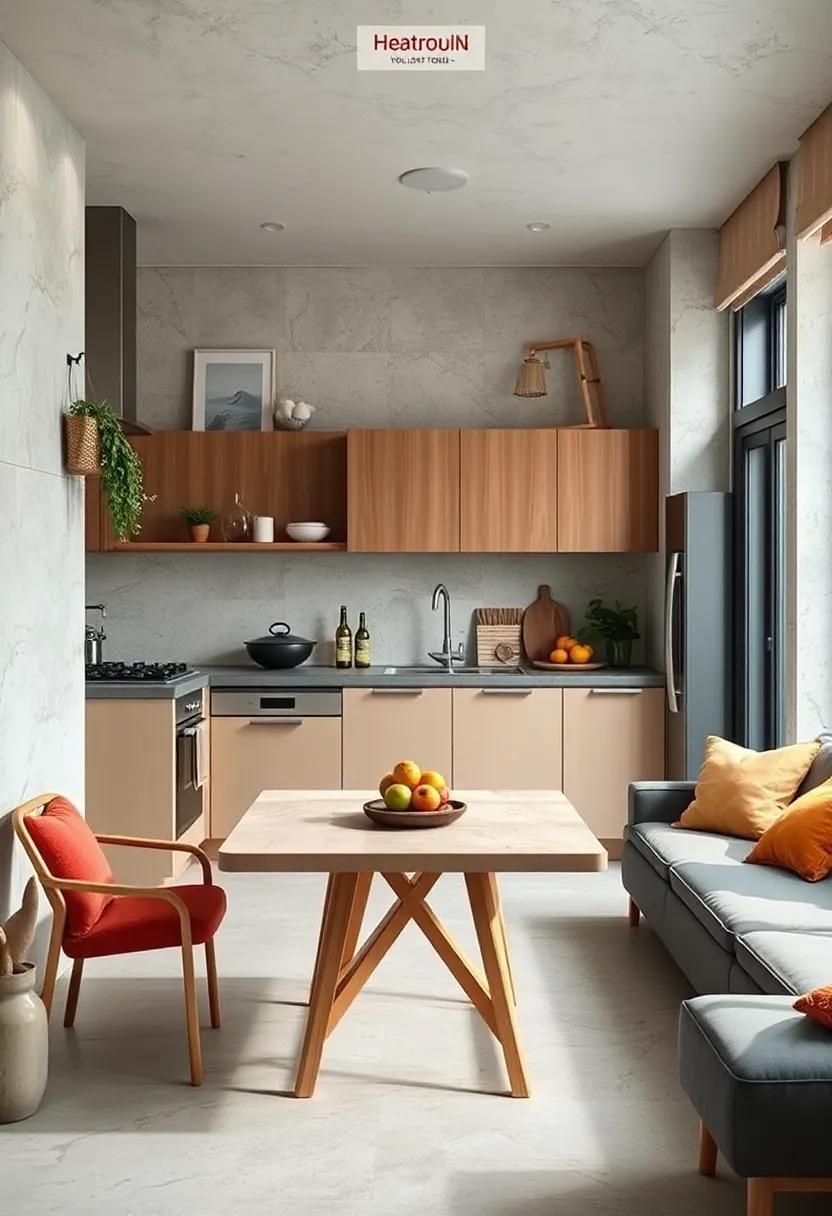 Eco-friendly ‍Foldable Tables ‍Crafted From Sustainable Materials Bringing Nature⁢ Into Kitchen Design