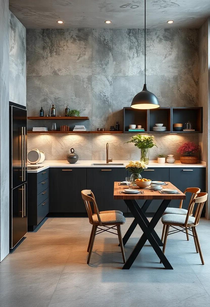 Space-saving Foldable Tables Equipped With Multi-Functional Surfaces ⁤for Cooking and Dining