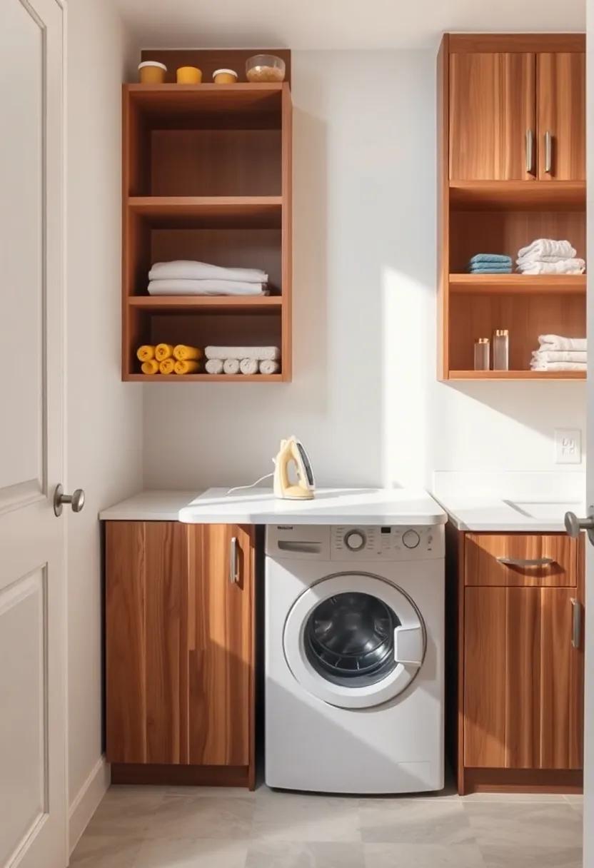 Wall-Mounted Baskets: Install​ wall-mounted ​baskets​ to hold‌ fabric softeners​ and dryer sheets. These keep essentials organized without occupying ⁢valuable counter space