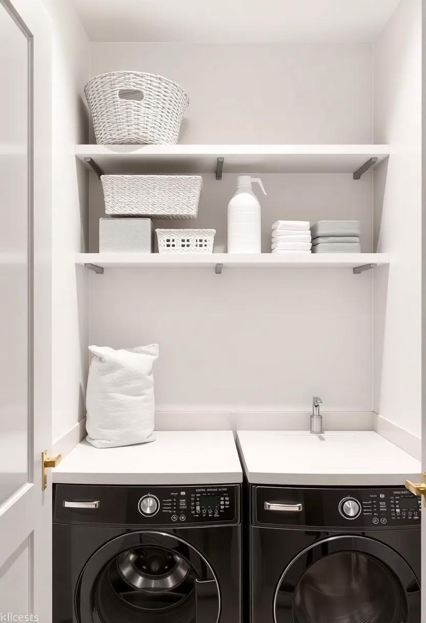 Height-Adjustable ⁢Shelves: ⁢Opt ⁤for height-adjustable shelves⁤ to accommodate‍ larger⁣ items like bulk laundry supplies and adjust as needed ⁢based‌ on‍ your ⁢storage requirements