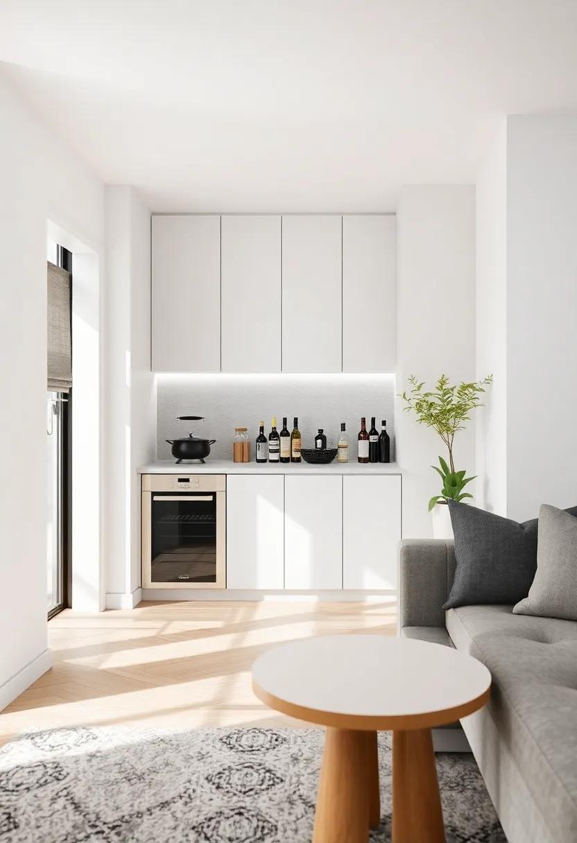 Hidden Bar Nook: Design ​a small ⁢hidden nook⁢ or closet that opens⁢ up ‍to ⁢reveal your complete bar‌ setup for a ‌sleek, secret vibe