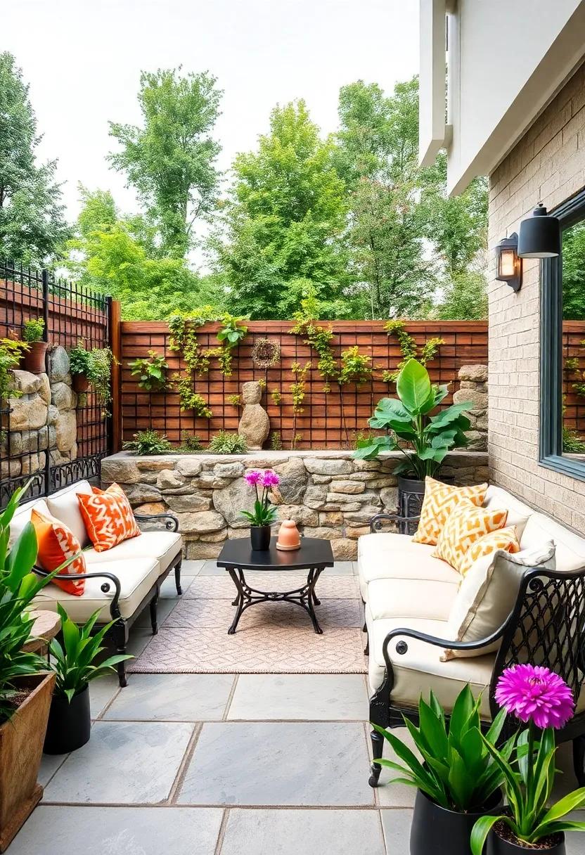 Eclectic⁢ Mix: Varied types and colors‌ of stones combined with mismatched iron ‌elements create a personalized, one-of-a-kind garden boundary