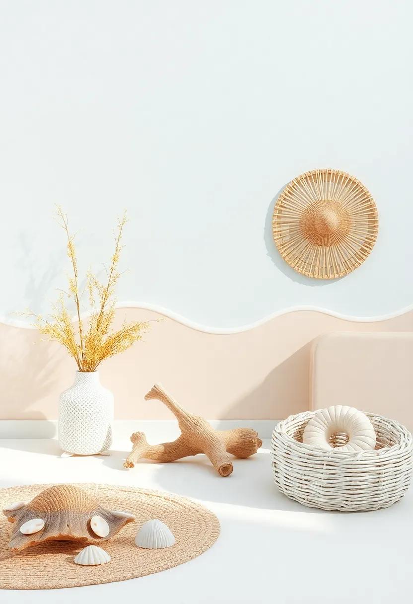 Coastal Vibes: ‍Incorporate elements like driftwood and seashells, ⁣along‌ with shades of sandy beige and ocean ⁣blue, to channel ​that beachy‍ feel