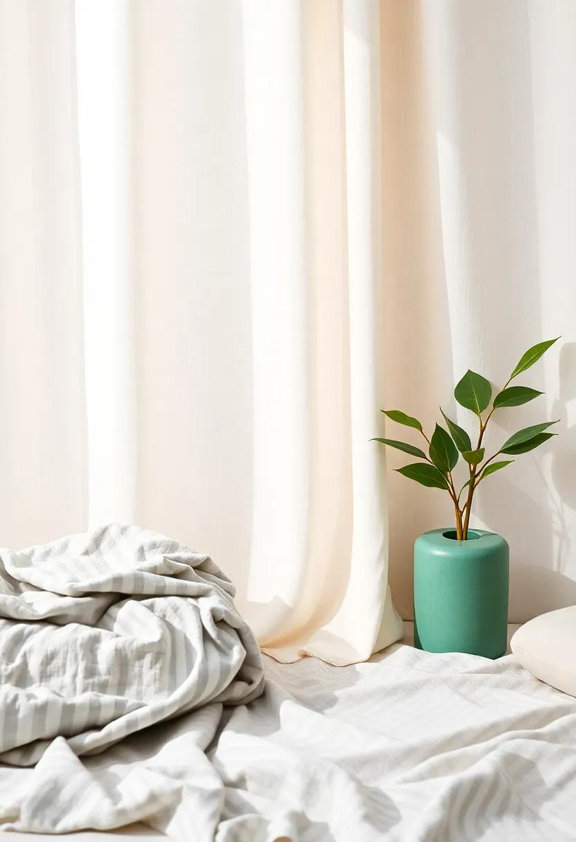 Refreshing Fabrics: Ditch heavy blankets for breezy cotton and linen fabrics that invite comfort ​without compromising on style