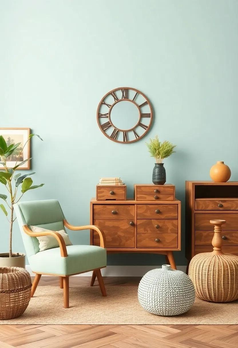 Vintage⁣ Summer Finds: ‍Scour flea markets for unique vintage treasures that tell a story and give your ‌home a ⁤nostalgic⁢ summer ⁤charm