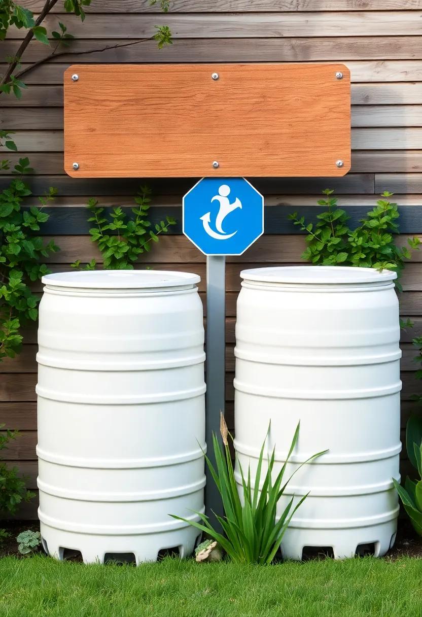 Elevate Aesthetic Appeal: Paint‍ or decorate your rain barrels ‍to reflect your personal‍ style and match your ⁤outdoor decor