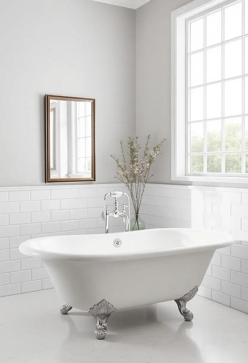 Reviving Vintage Charm with Classic Clawfoot ‌Bathtubs