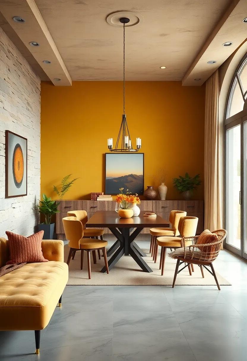 Muted Mustard Tones ​Bringing retro Warmth And A ​Touch of ​Boldness To‍ Meals