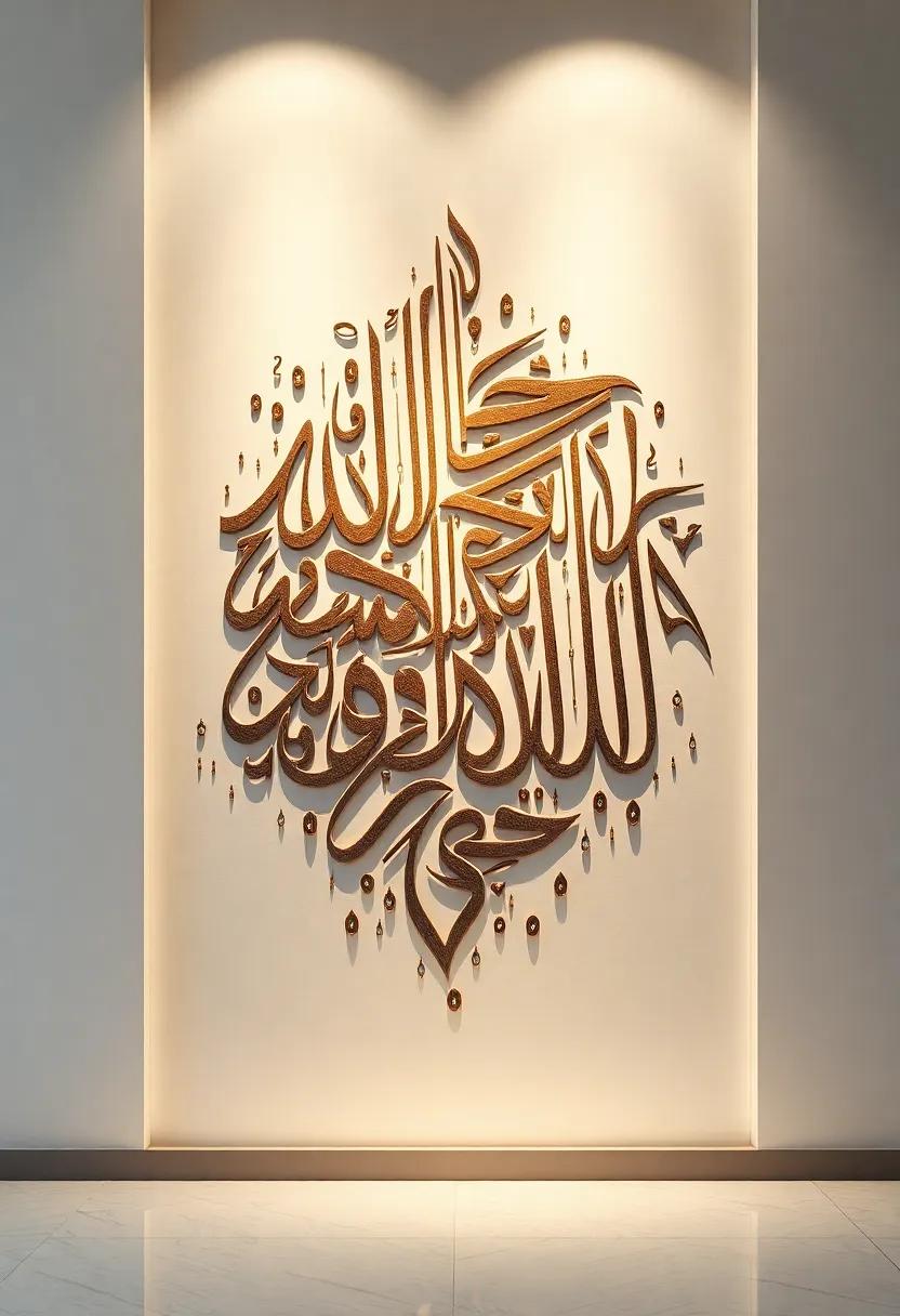 A set of traditional ‍calligraphy prints on parchment paper,each displaying diverse⁢ scripts that celebrate the cultural heritage of the Arabic language