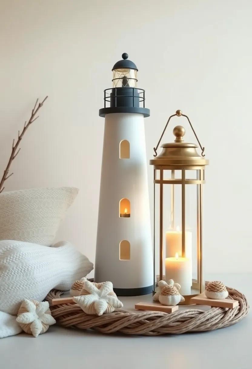 Candles and‌ Lanterns: Illuminating Your Space with Coastal Charm
