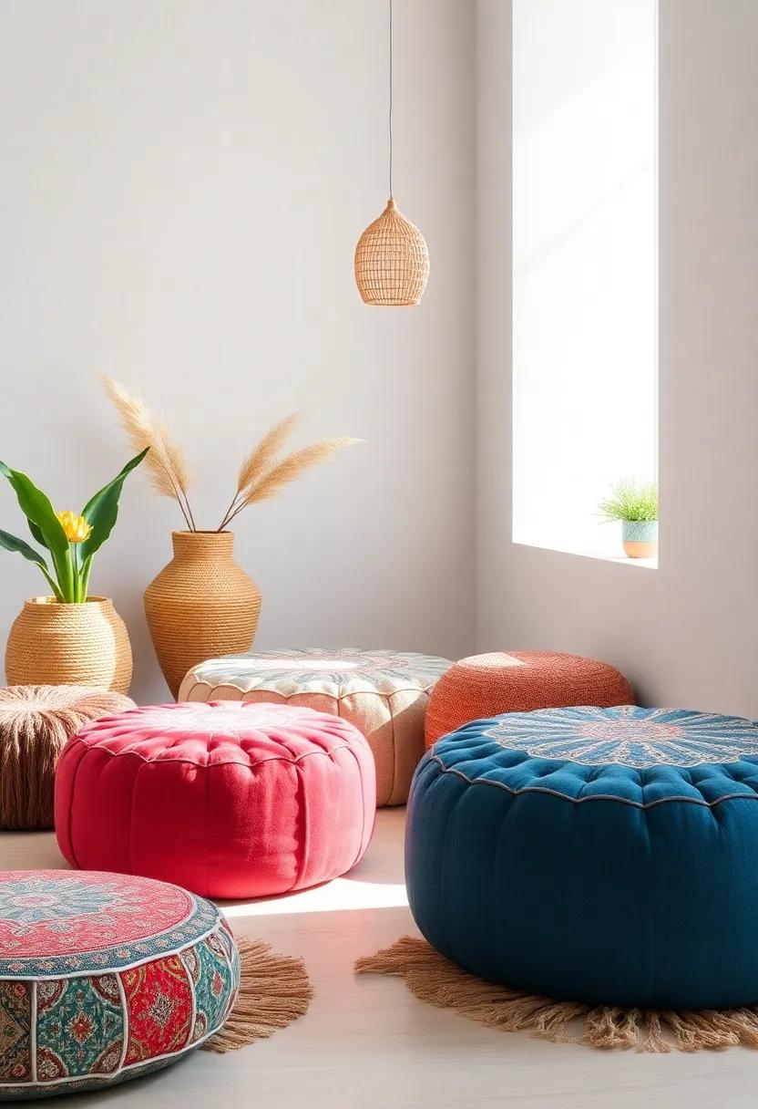 Celebrate Seasonal Changes: Switch up your pouf ⁣selection with the seasons, bringing fresh styles and colors into ⁣your space
