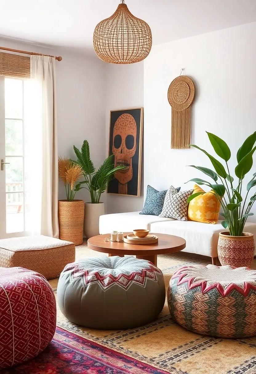 Transform Small spaces: In apartments or smaller homes, poufs can maximize seating⁢ without occupying much floor space