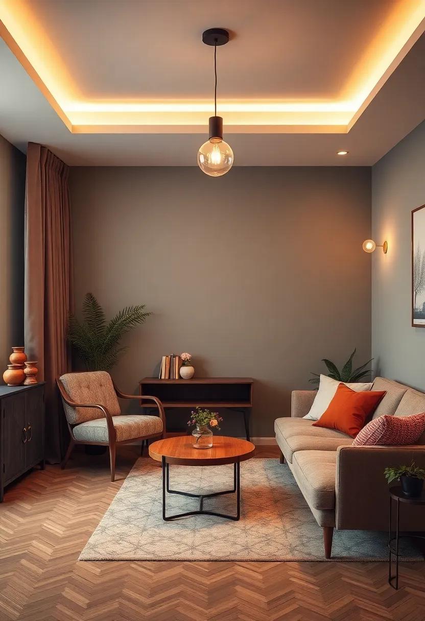 Softening Spaces with⁣ Warm​ Tones ​and Vintage Illumination