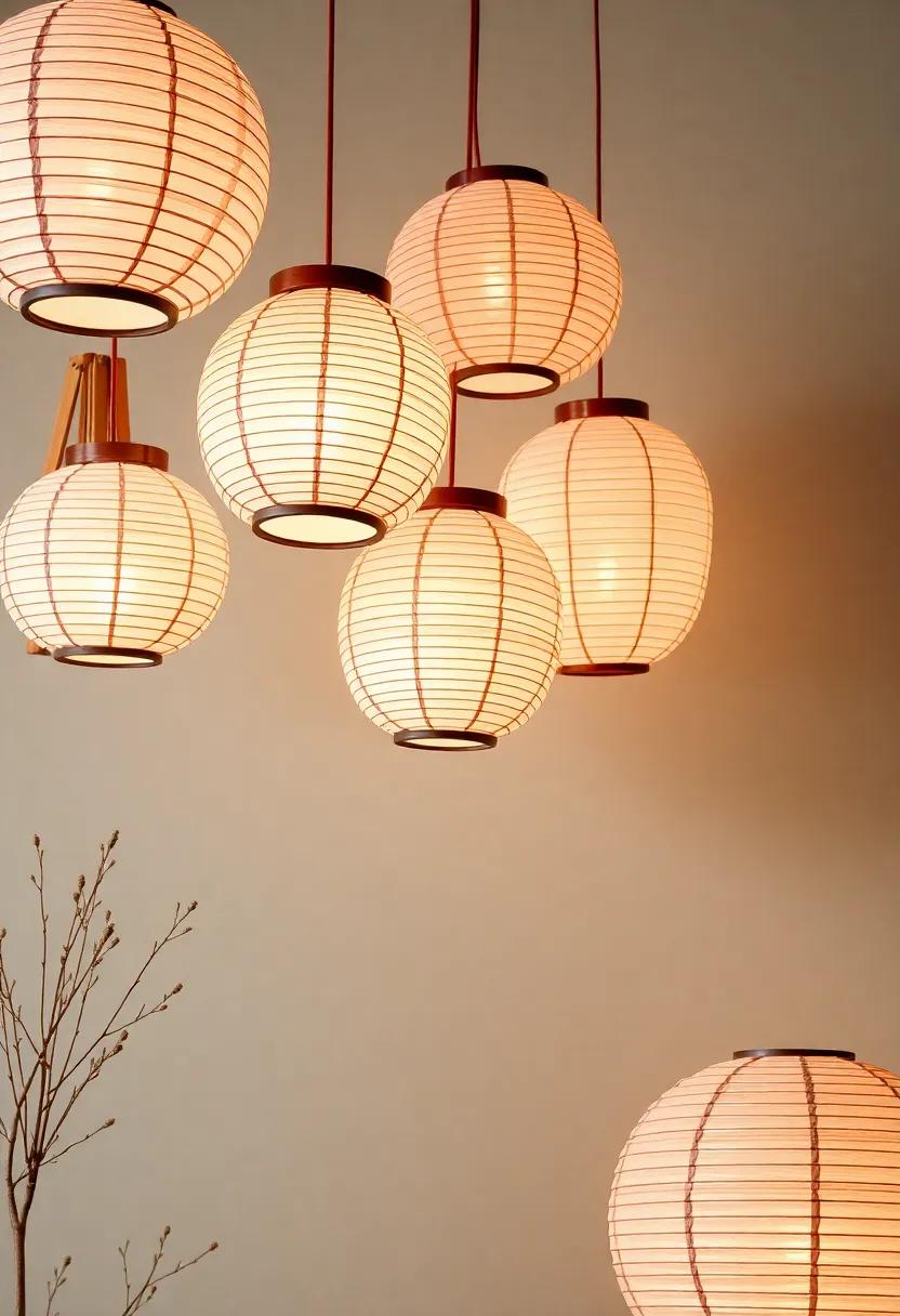 Innovative Wall Art Solutions: Hanging ‍Washi lanterns ⁤as Decor ‌Focal Points