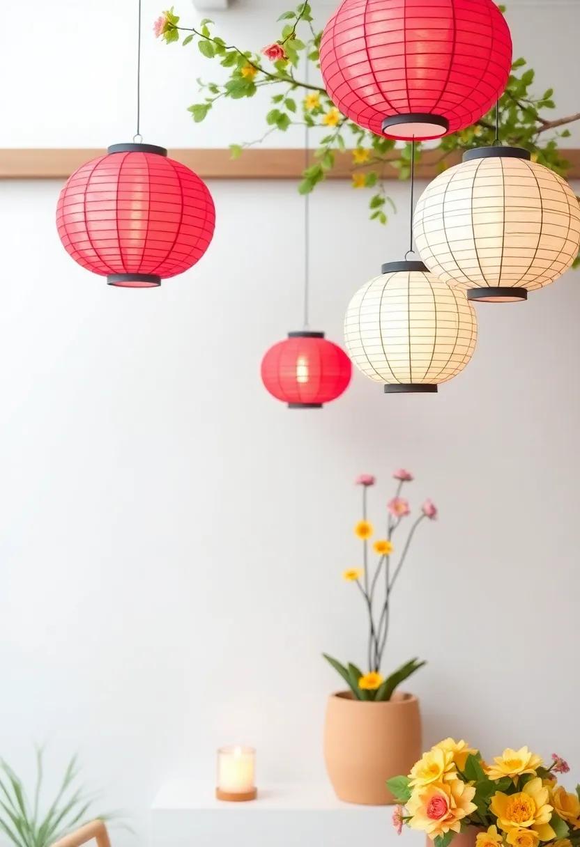 Livening Up Outdoor Gatherings ⁣With Vibrant Washi Lantern Arrangements
